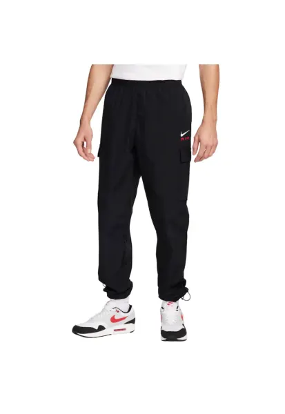 Pantaloni  pentru Barbati - m nsw sw air ltwt wv pant - FZ8371-010 - Negru - Negru