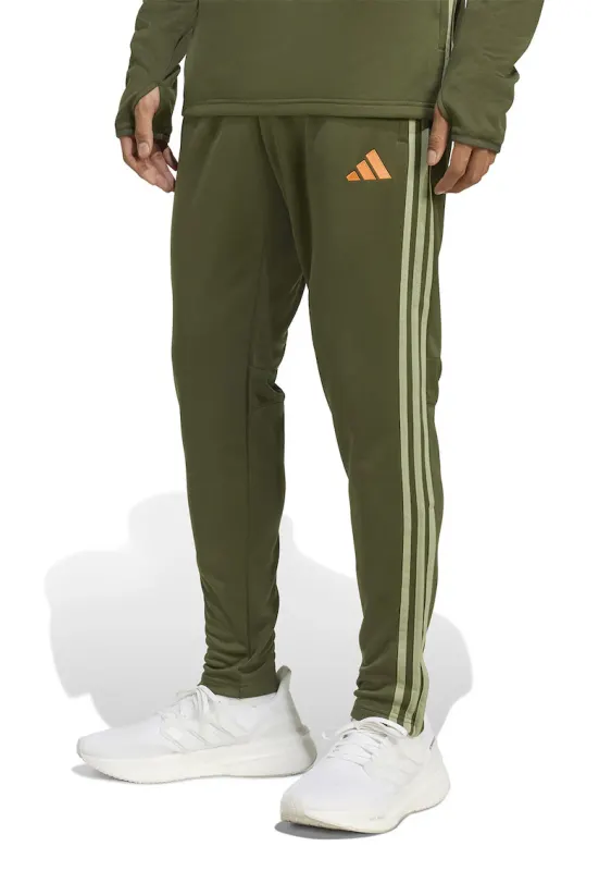 Pantaloni pentru fotbal cu slituri laterale - Kaki pal