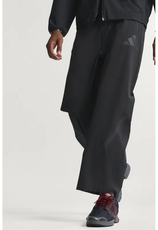 Pantaloni relaxed fit de trening Z.N.E - Negru