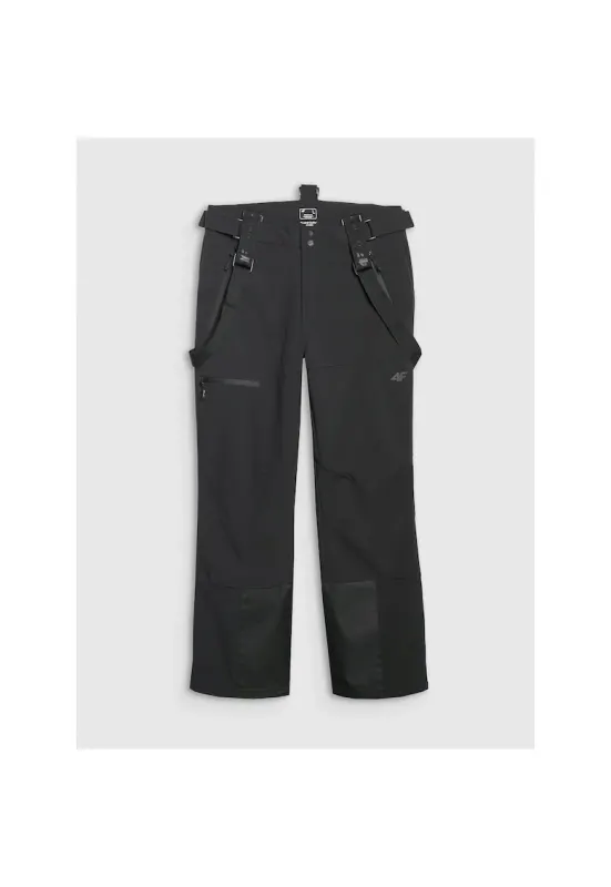 Pantaloni schi negri - poliester - Negru