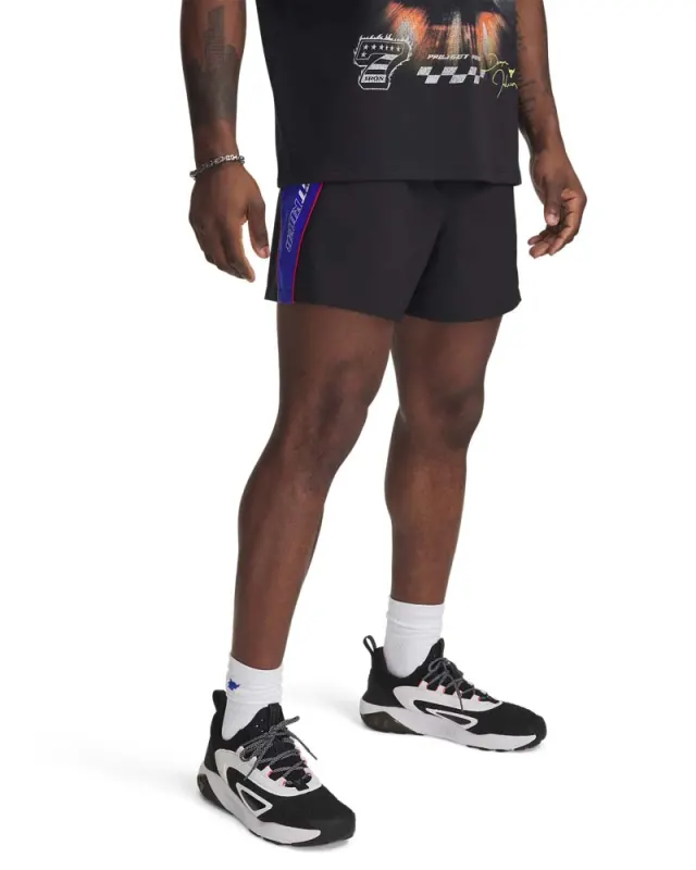Pantaloni scurti Barbati PROJECT ROCK COLORBLOCK WOVEN SHORT Under Armour