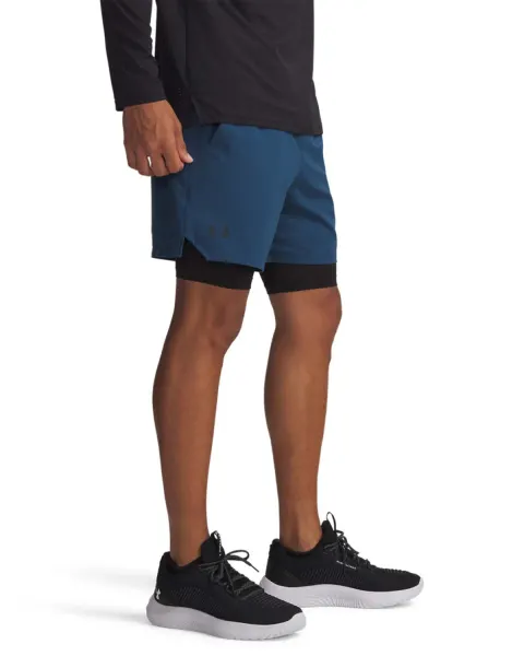 Pantaloni Scurti Barbati VANISH WOVEN 2IN1 Under Armour