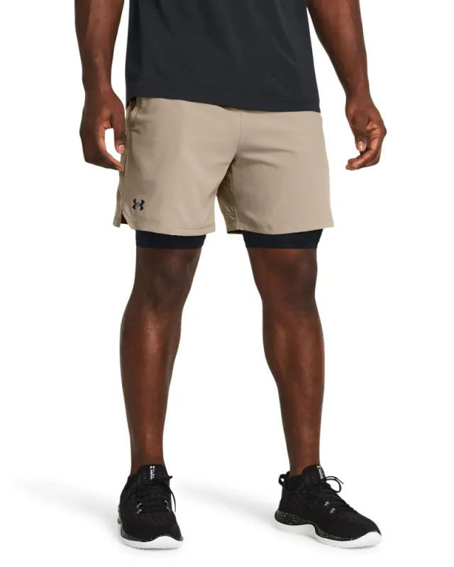 Pantaloni Scurti Barbati VANISH WOVEN 2IN1 Under Armour
