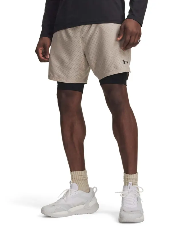 Pantaloni Scurti Barbati VANISH WVEN SHORT 2.0 2N1 Under Armour