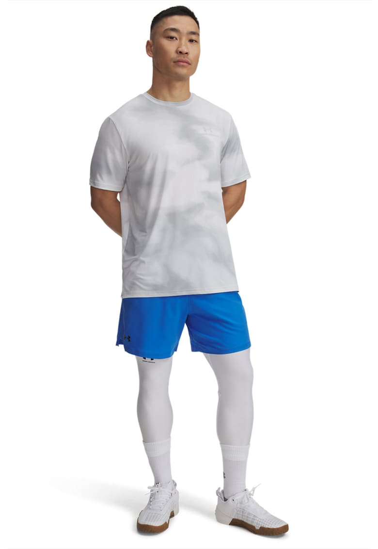 Pantaloni scurti cambrati cu banda logo in talie - pentru antrenament Vanish - Albastru royal