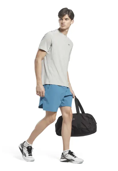 Pantaloni scurti cu buzunare cu fermoar - pentru fitness Strength - Albastru