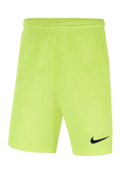 Pantaloni scurti cu tehnologie Dri-FIT pentru fotbal Park III - Verde neon