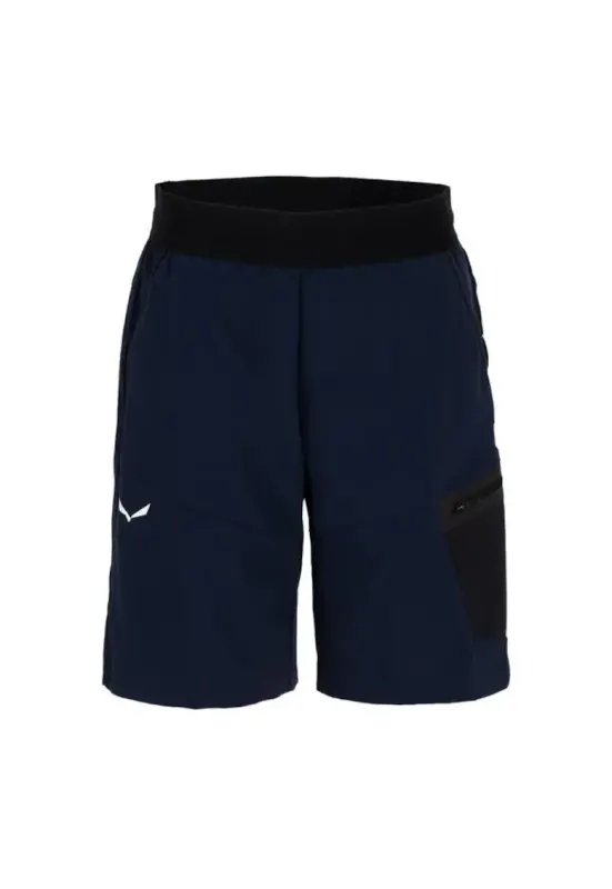 Pantaloni scurti de drumetie copii  Agner DST - Poliamida/Elastan - Bleumarin