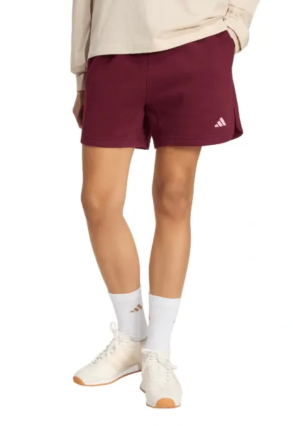 Pantaloni scurti de trening relaxed fit 3-Stripes - Visiniu