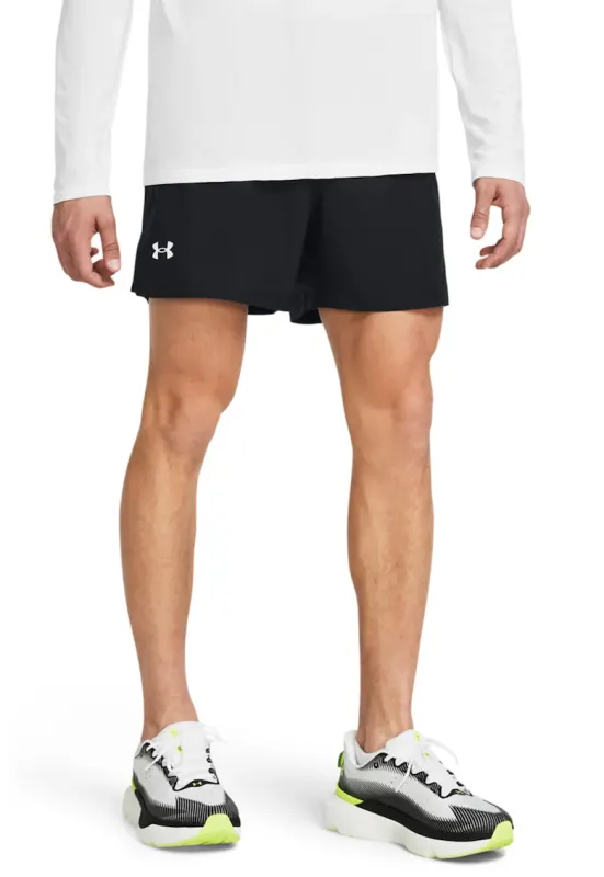 Pantaloni scurti pentru alergare Launch 5'' - Negru