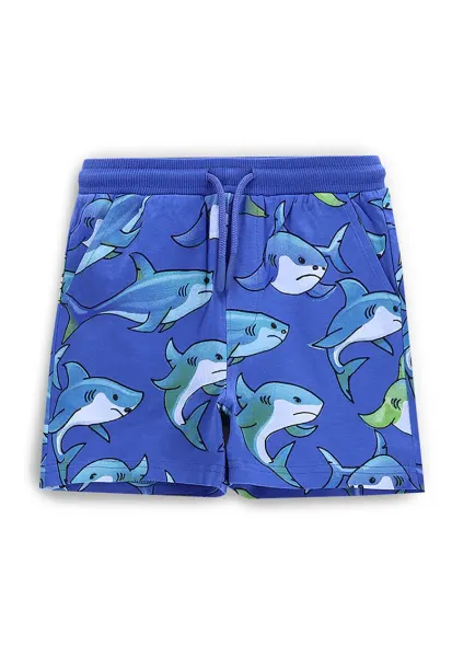 Pantaloni scurti sport baieti  WC5121401IBK - Bumbac - Albastru - Albastru