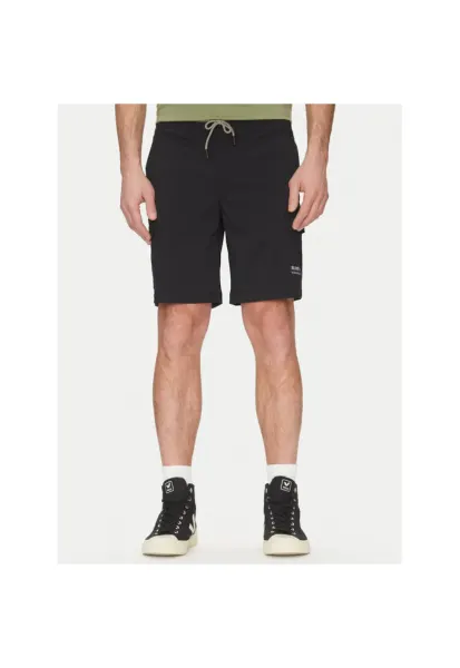 Pantaloni scurti sport barbati  20717891 - Nylon/Elastan - Negru - Negru