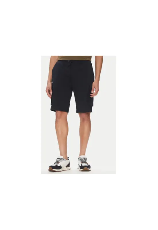 Pantaloni scurti sport barbati 251BF025F459 - Bumbac/Elastan - Bleumarin - Bleumarin
