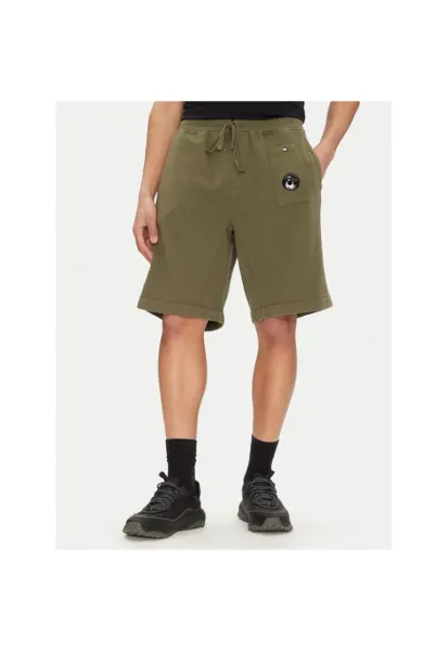 Pantaloni scurti sport barbati C P Company - 18CMSB268A110337O - Bumbac - Verde - Verde