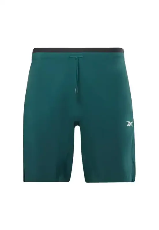 Pantaloni scurti sport barbati HL4285 -  Verde inchis - Poliester -