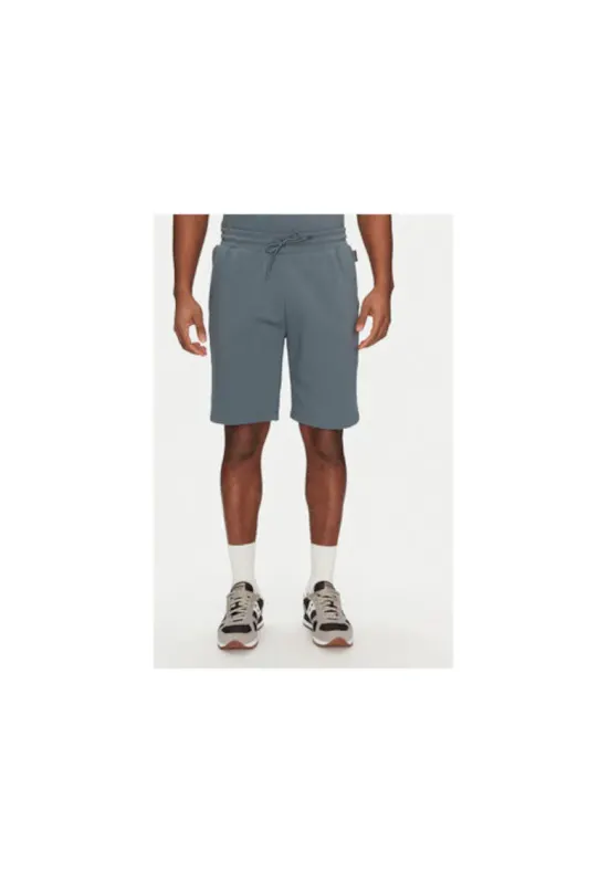 Pantaloni scurti sport barbati NP0A4H88G1Y1 - Bumbac - Albastru - Albastru