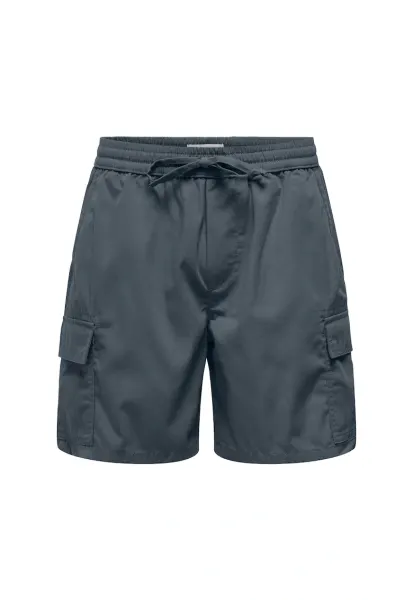 Pantaloni scurti sport barbati  Sons - 22034462 - Bumbac/Poliester - 45797 - Gri