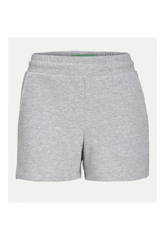 Pantaloni scurti sport dama  12231608 - Bumbac/Poliester - Gri - Gri