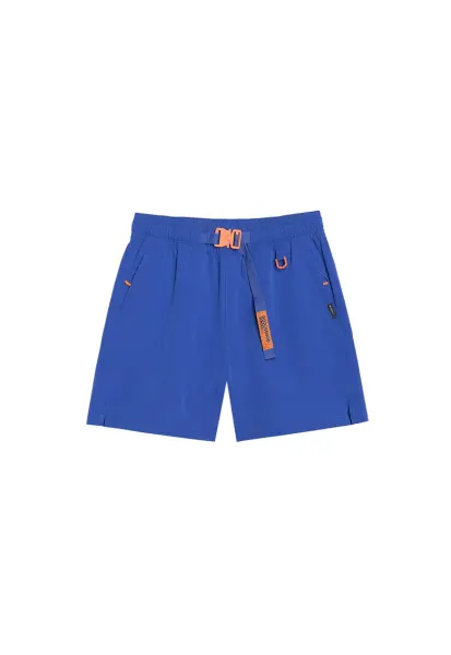 Pantaloni scurti sport dama  poliamida - albastru -