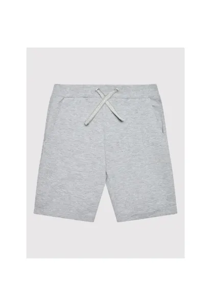 Pantaloni scurti sport Fete -  300455517 - Bumbac - Gri