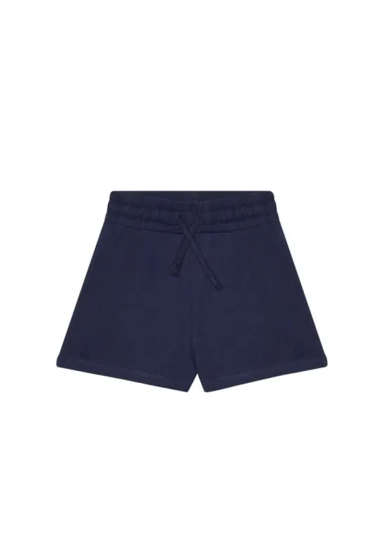 Pantaloni scurti sport fete 3BL0G901T - Bumbac - Bleumarin - Bleumarin