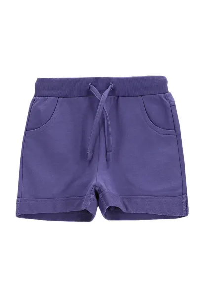 Pantaloni scurti sport fete  WC5120401VGC - Bumbac - Mov - Mov