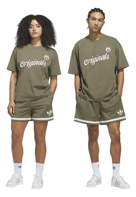 Pantaloni scurti unisex cu snur pentru baschet - Alb fildes/Verde masliniu