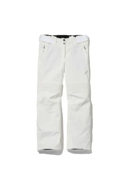Pantaloni ski dama -  Poliester/Spandex - Alb - Alb
