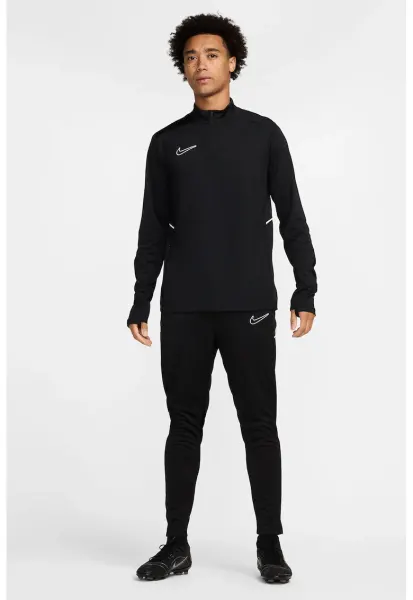 Pantaloni slim-fit cu logo - pentru fotbal - Negru/Alb murdar