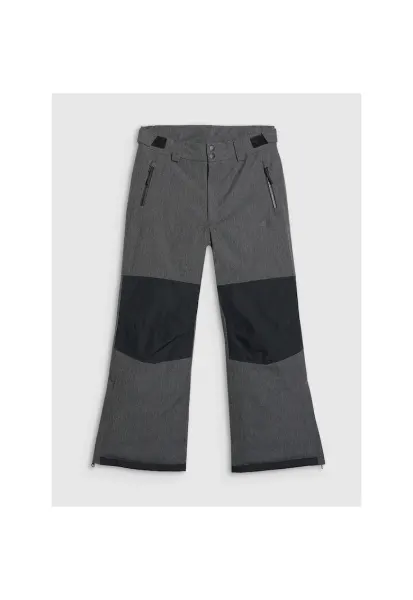 Pantaloni snowboard  membrana 10000 - protectie - gri - poliester - junior