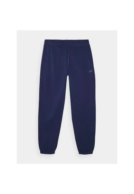 Pantaloni sport barbati  bleumarin - bumbac 80% - croiala obisnuita