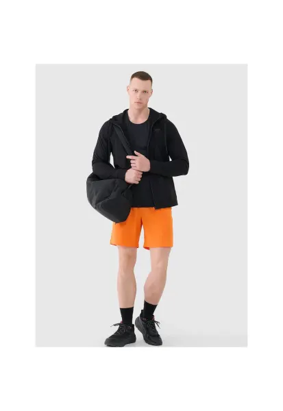 Pantaloni sport barbati -  de antrenament - uscare rapida - portocaliu
