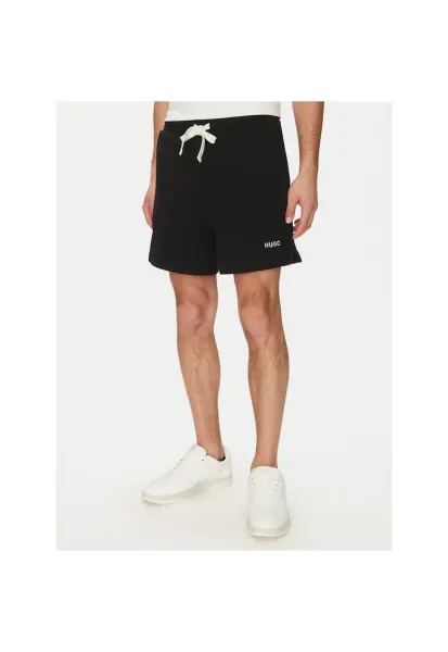 Pantaloni sport barbati  negru - material elastic