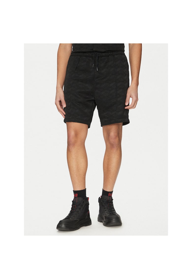 Pantaloni sport barbati -  negru - scurti