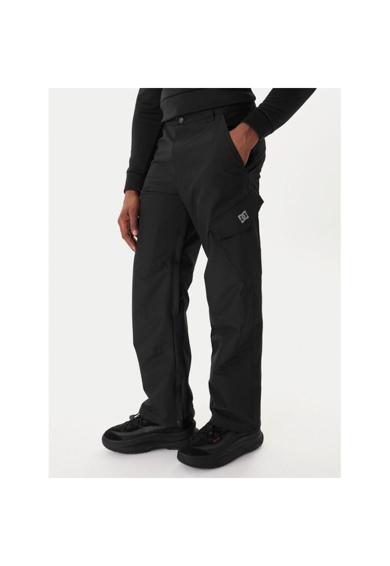 Pantaloni sport barbati -  sintetic/textil - negru