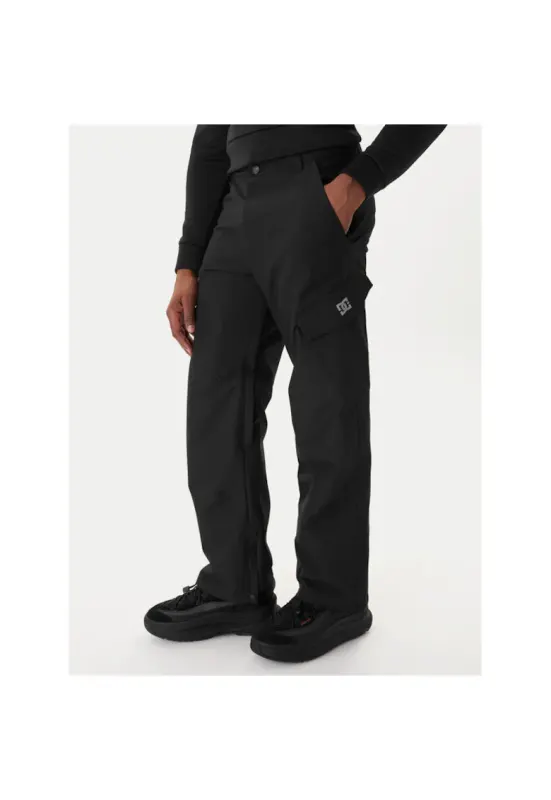 Pantaloni sport barbati -  sintetic/textil - negru