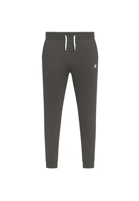 Pantaloni sport barbati U.S. GRAND POLO - gri - bumbac - croiala lejera - mansete confortabile