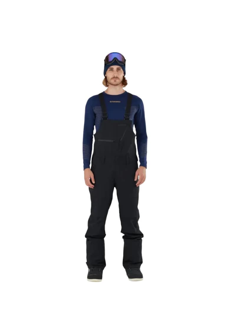Pantaloni sport  Benton ECO 3L Bib Pants - Negru - Negru