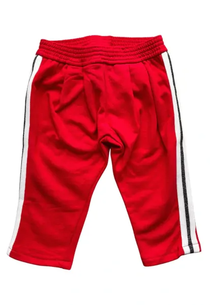Pantaloni sport copii  bumbac - rosu