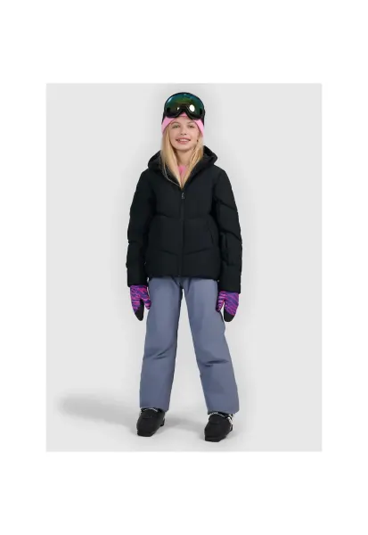 Pantaloni sport copii  schi - gri - poliester -