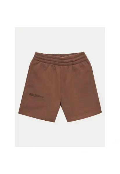 Pantaloni sport copii -  scurti - unisex - maro -