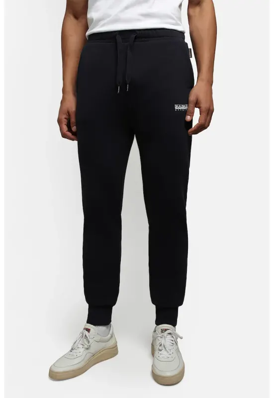 Pantaloni sport cu snur in talie Box - Bleumarin