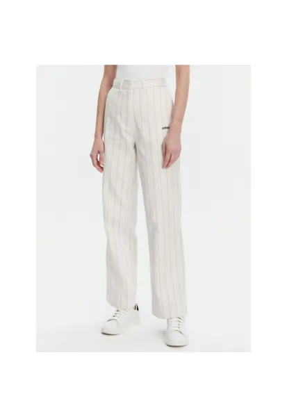 Pantaloni sport dama -  alb - material respirabil
