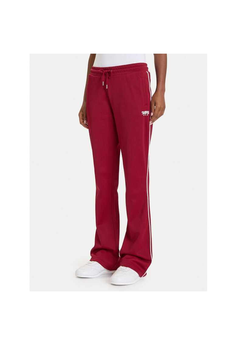 Pantaloni sport dama  bordo - trening