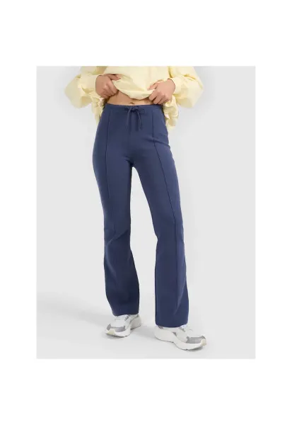 Pantaloni sport dama -  colanti antrenament - bleumarin - bumbac -