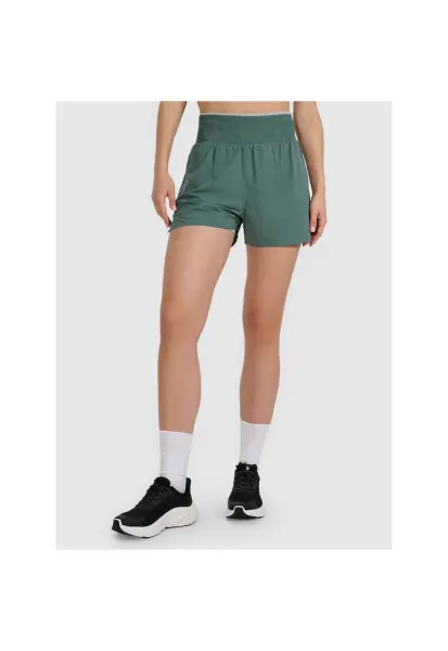 Pantaloni sport dama -  colanti - turcoaz - poliester