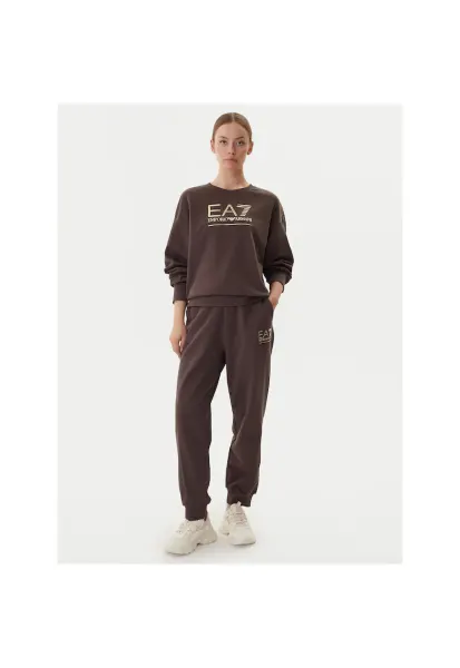 Pantaloni sport dama  maro - material confortabil -