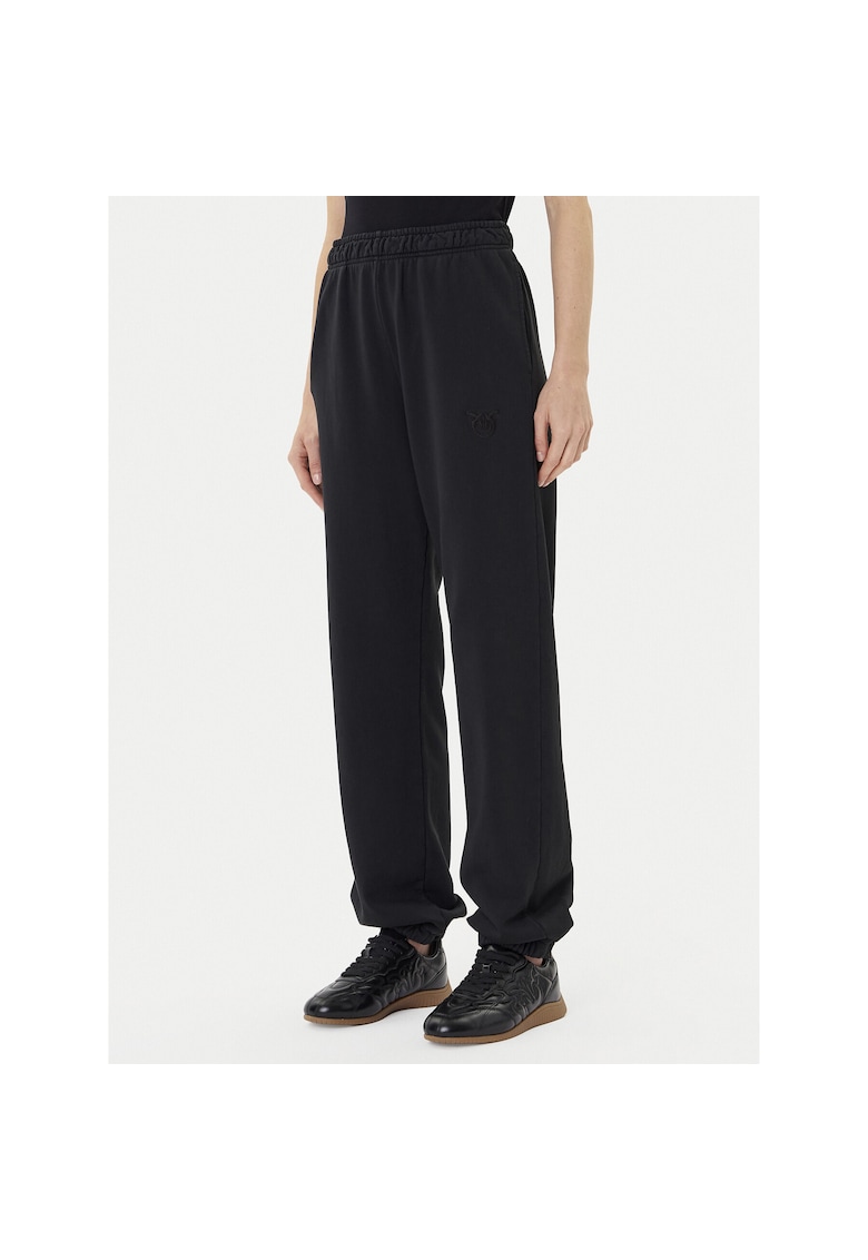 Pantaloni sport dama -  negru - material confortabil