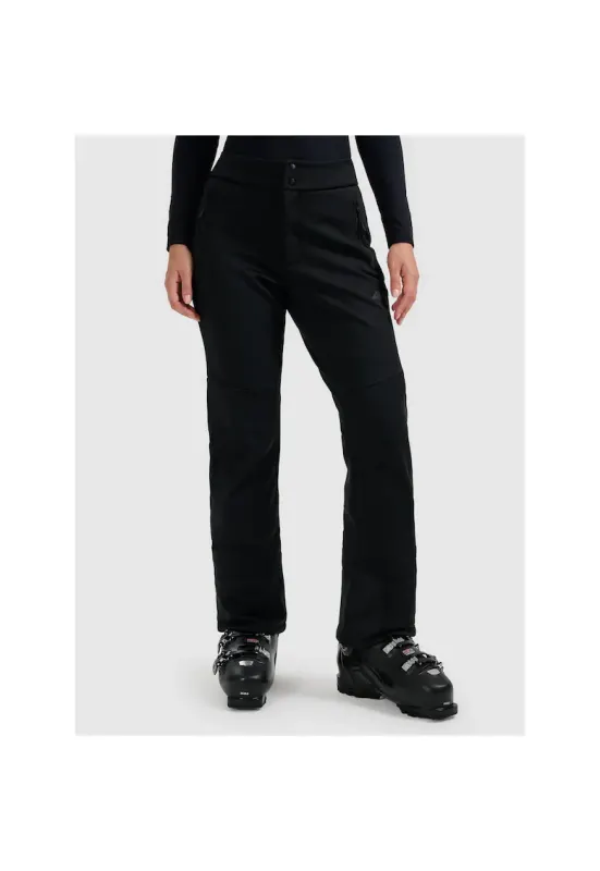 Pantaloni sport dama negru - poliester