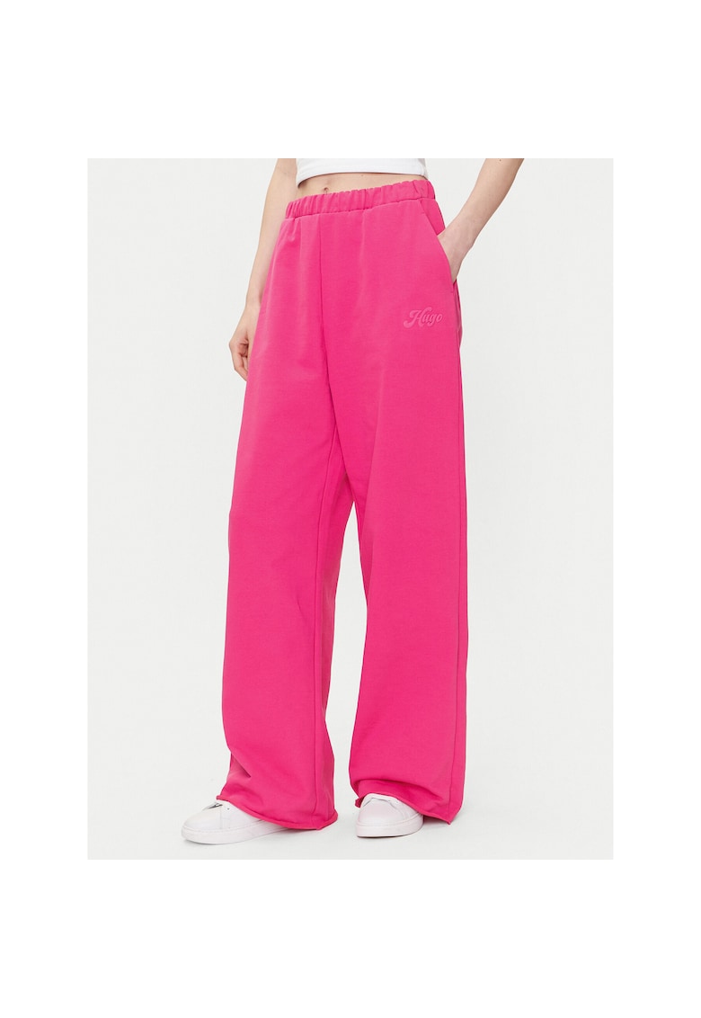 Pantaloni sport dama  roz - trening